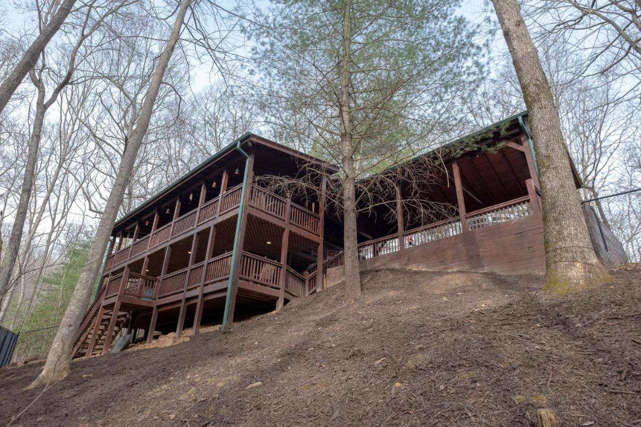 蓝岭Three Dog Night - Pet-Friendly Cabin With Hot Tub别墅 外观 照片