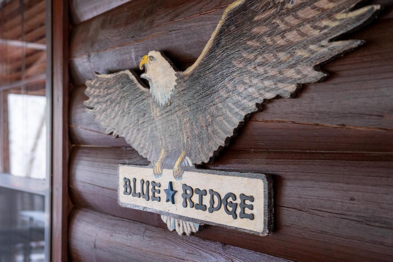 蓝岭Three Dog Night - Pet-Friendly Cabin With Hot Tub别墅 外观 照片