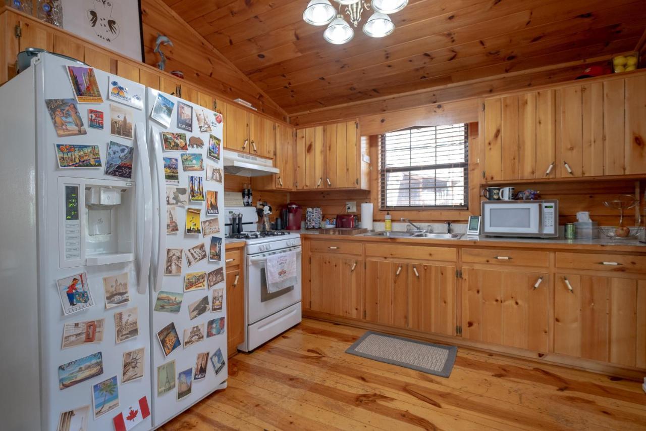 蓝岭Three Dog Night - Pet-Friendly Cabin With Hot Tub别墅 外观 照片